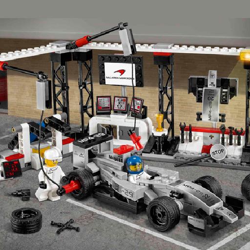 迈凯轮-梅赛德斯加油站 75911