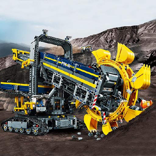 大型斗轮式挖掘机 42055