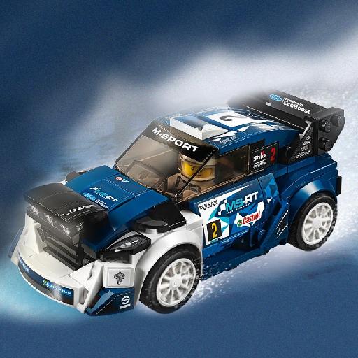 福特嘉年华M-Sport车队世界拉力锦标赛赛车 75885