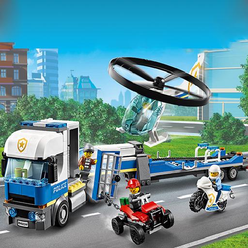 警用直升机运输车 60244